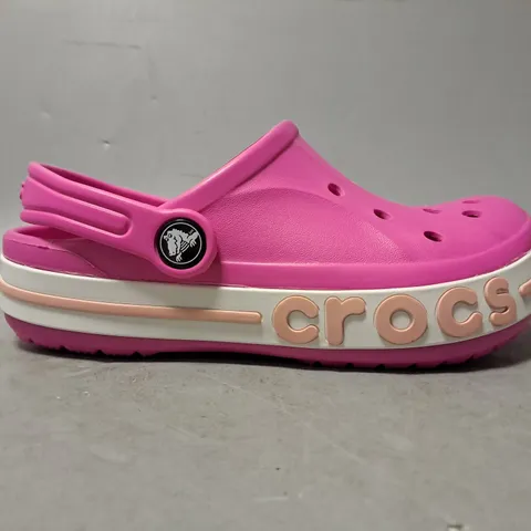 CROCS BAYABAND CLOG FOR KIDS IN PINK - SIZE J1 