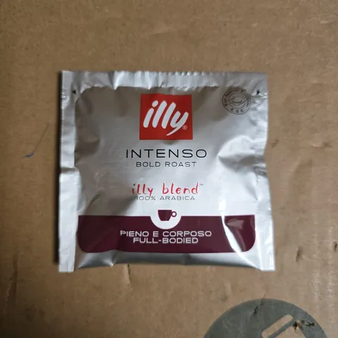 APPROXIMATELY 200 ILLY SINGLE SERVE GROUND COFFEE PODS 