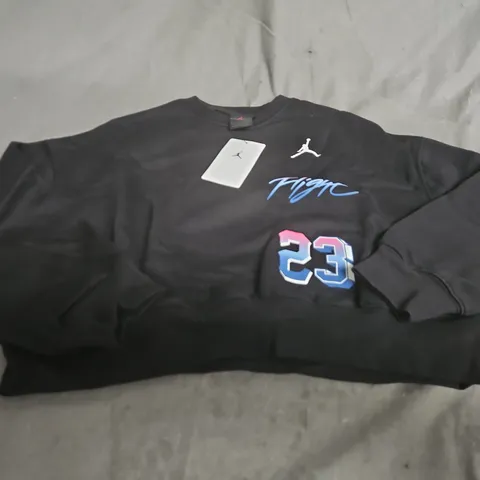  JORDAN JUMPMAN CROPPED SWEATSHIRT - SIZE 10/12 YEARS