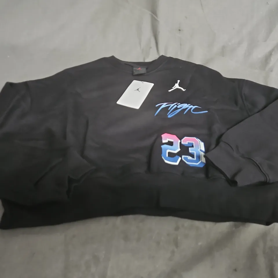  JORDAN JUMPMAN CROPPED SWEATSHIRT - SIZE 10/12 YEARS