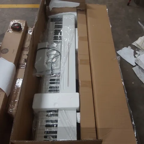 BOXED 88 KEYS SEMI WEIGHTED ELECTRIC PIANO WITH 3-PEDAL UNIT, PORTABLE