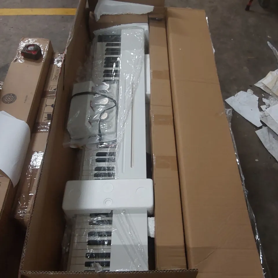 BOXED 88 KEYS SEMI WEIGHTED ELECTRIC PIANO WITH 3-PEDAL UNIT, PORTABLE