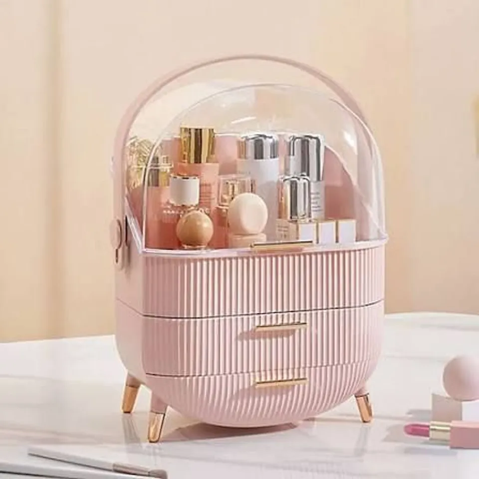 BOXED NEO MAKEUP ORGANISER - PINK