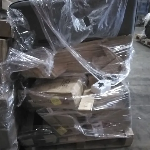 PALLET TO CONTAIN LED FLOOD LIGHTS, CHAIR,VEHICULAR WIRELESS CHARGER AND OTHER ASSORTED ITEMS...