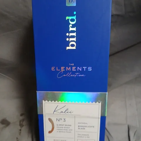 KALI NO.3 G-SPOT DILDO β BOROSILICATE GLASS, THE ELEMENTS COLLECTION