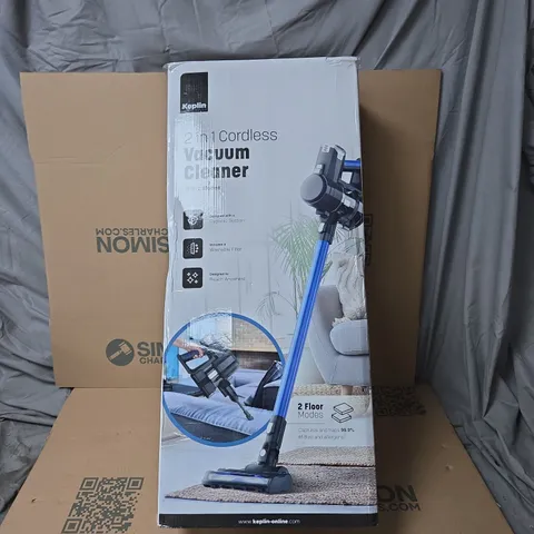 KEPLIN 2 IN 1 CORDLESS VACUUM CLEANER BOXED