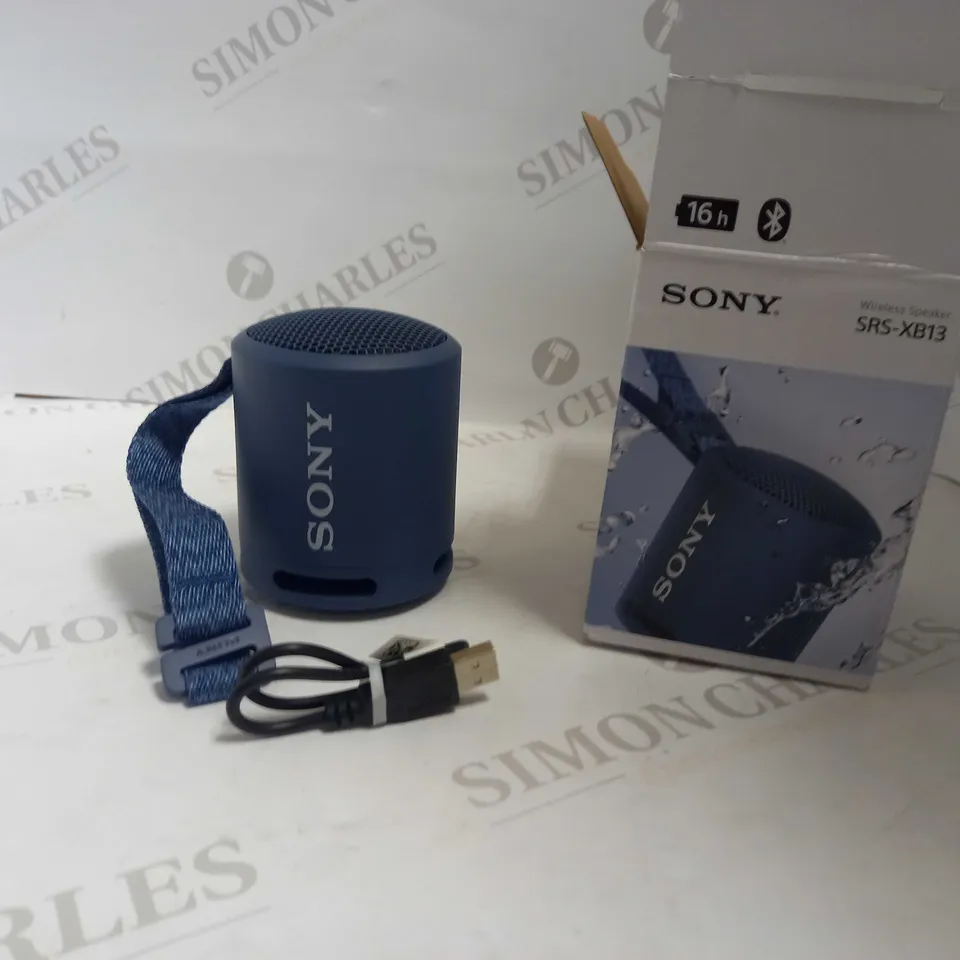 SONY WIRELESS SPEAKER SRS-XB13