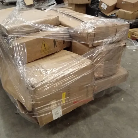PALLET OF ASSORTED HOUSEHOLD GOODS AND PRODUCTS TO INCLUDE NEO TROLLEY, TRAMPOLINE,ETC