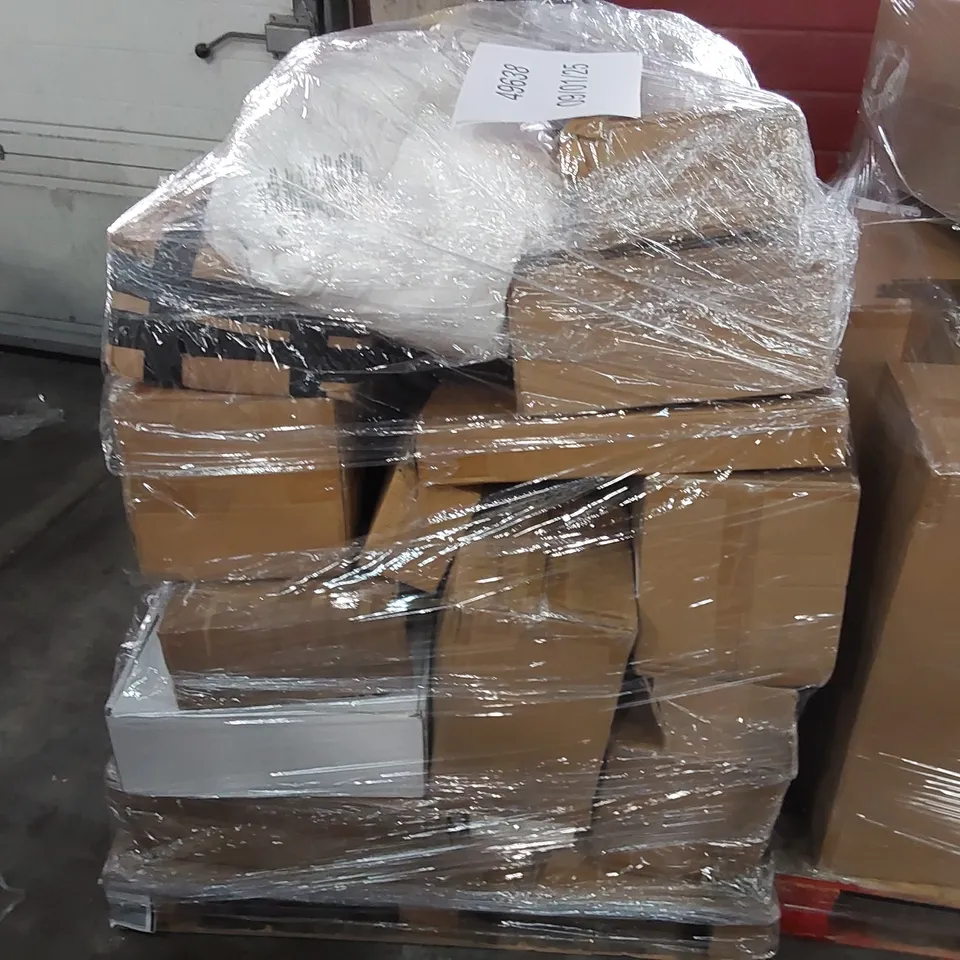 PALLET OF APPROXIMATELY 49 UNPROCESSED RAW RETURN ITEMS TO INCLUDE;