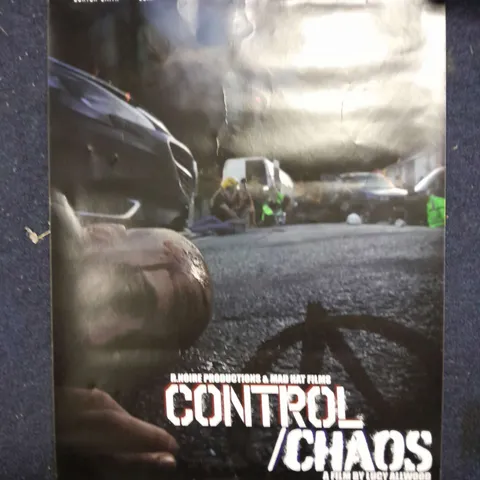 CONTROL/CHAOS MOVIE ART POSTER