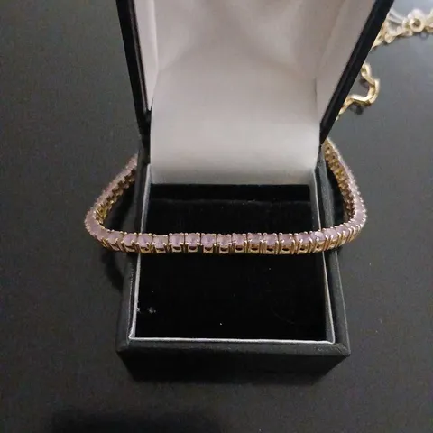 DIAMONIQUE 2.3-2.5CT FINE TENNIS STYLE NECKLACE STERLING SILVER RHODIUM PLATED