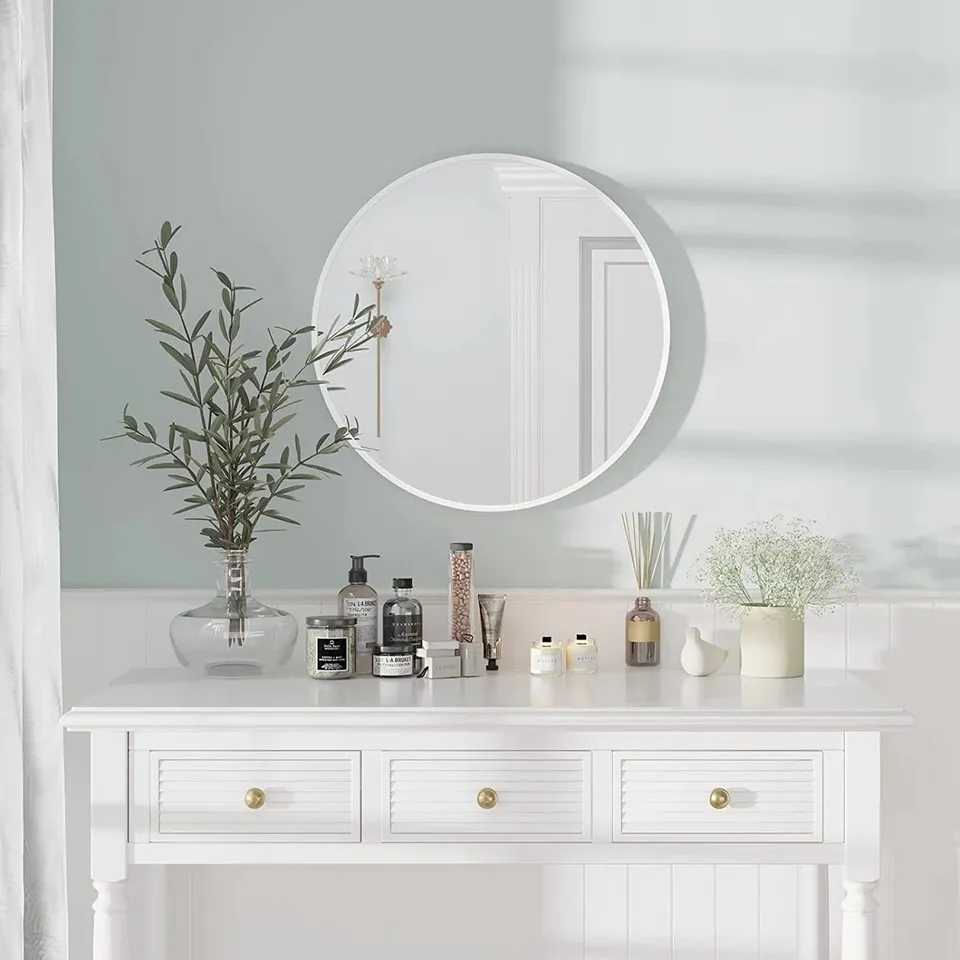 BOXED EBERN DESIGNS 60CM ROUND MIRROR 