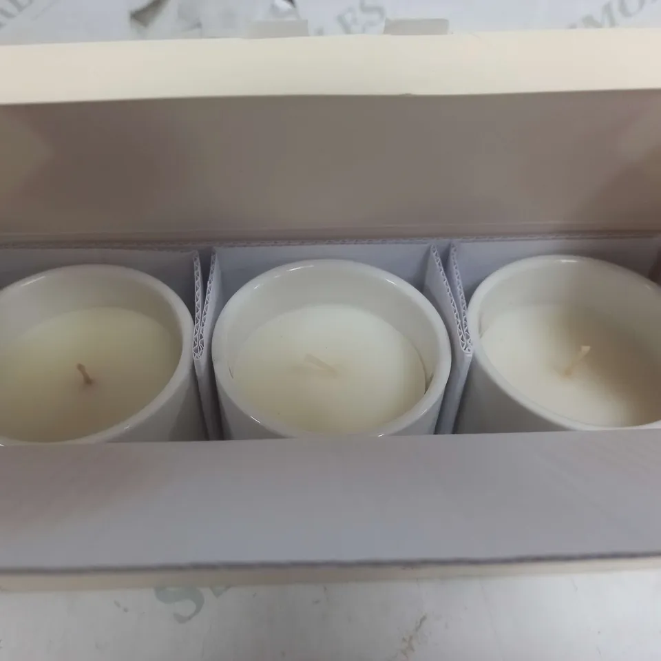 SANCTUARY SPA TRIO VOTIVE GIFT 3 X 90G