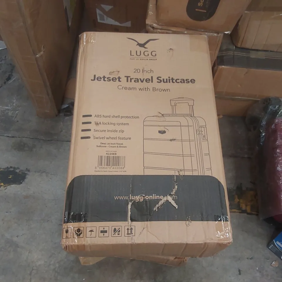 BOXED LUGG JETSET TRAVEL SUITCASE 