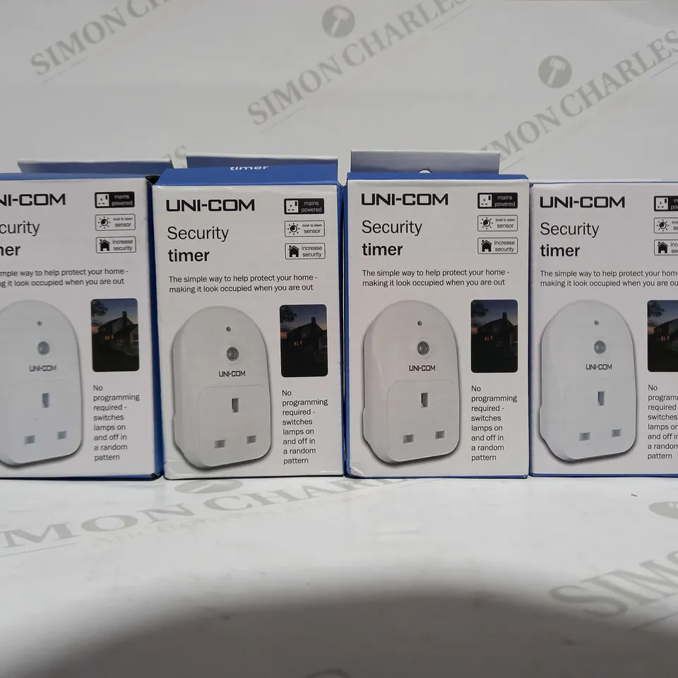 UNI-COM SET OF 4 SECURITY TIMERS
