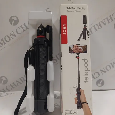 BOXED JOBY TELEPOD SELFIE STICK MOBILE TRIPOD - BLACK