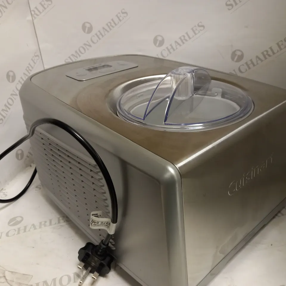 CUISINART ICE GREEN & GELATO MAKER