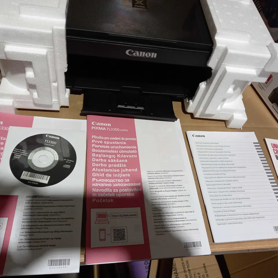BOXED CANON PIXMA WIRELESS PRINTER/COPY/SCANNER 