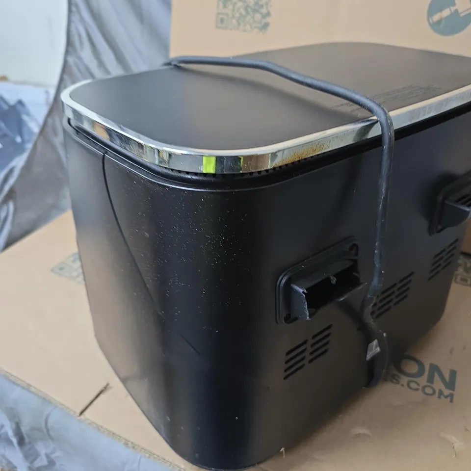 NINJA DUAL ZONE AIR FRYER – BLACK, 2 BASKETS 