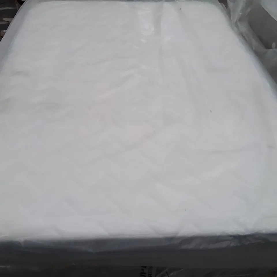 QUALITY BAGGED VARUJHAN GREY COLLECTION COOL TOUCH MEMORY FOAM MATTRESS COMFORT - DOUBLE