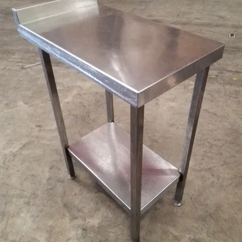 STAINLESS STEEL COMMERCIAL KITCHEN WORK TABLE 700×400MM