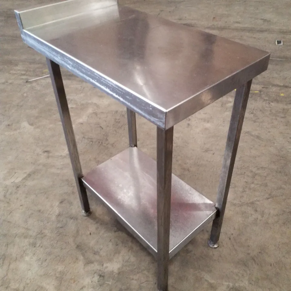 STAINLESS STEEL COMMERCIAL KITCHEN WORK TABLE 700×400MM