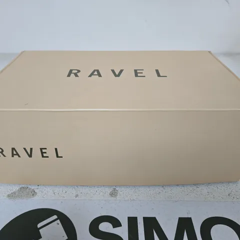 RAVEL INNES RL674 BLACK LEATHER SNEAKERS, UK 3 (EUR 36)
