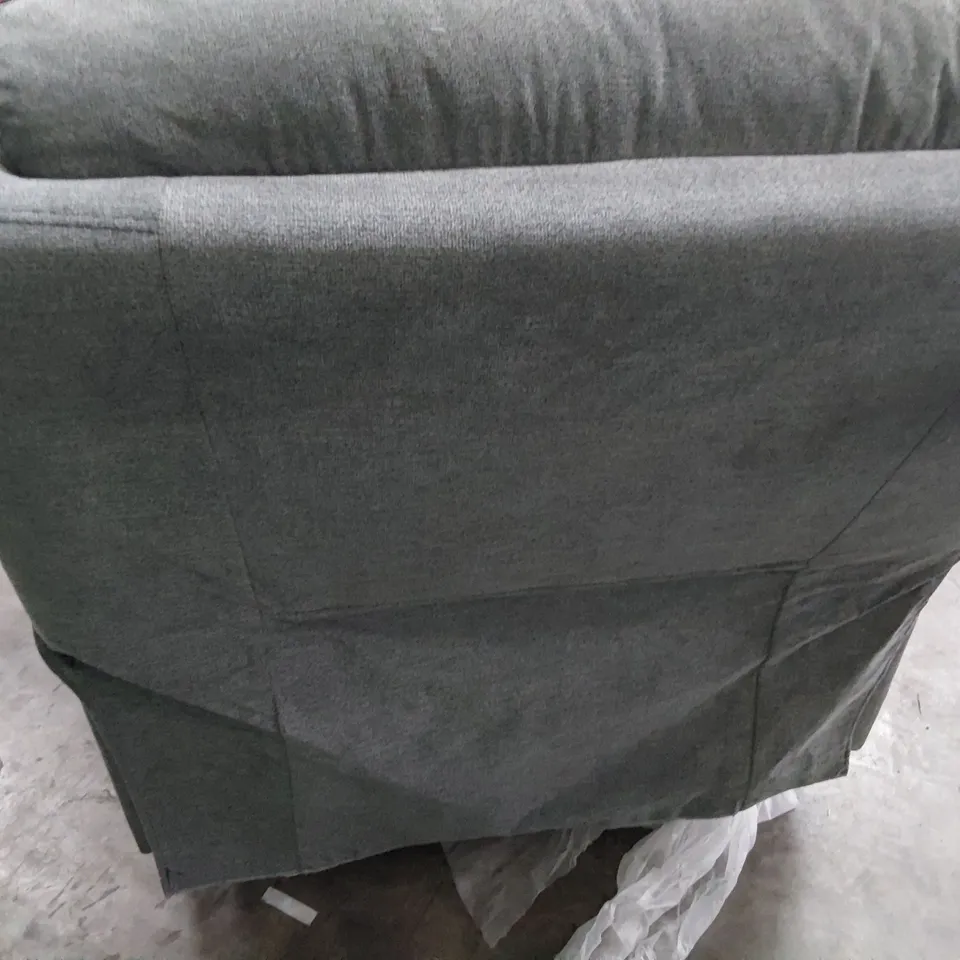 DESIGNER EXPRESSIONS POWER RECLINING EASY CHAIR GREY FABRIC