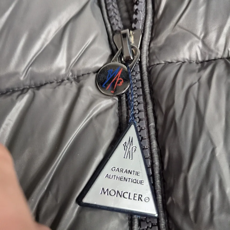 MONCLER MAYA HOODED SHORT DOWN JACKET – XL