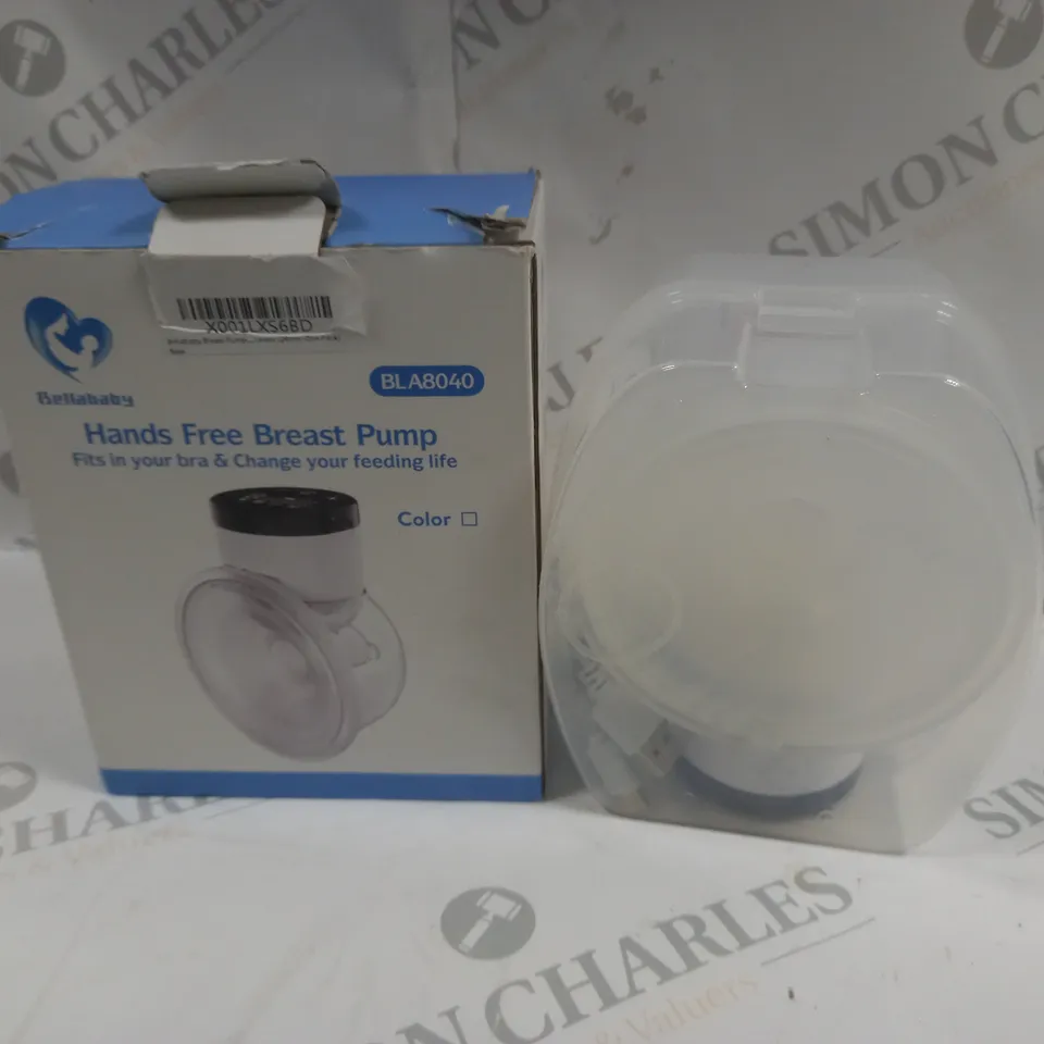 BOXED BELLABABY HANDS FREE BREAST PUMP