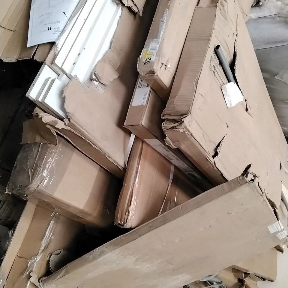 PALLET OF ASSORTED BOXED FURNITURE PARTS