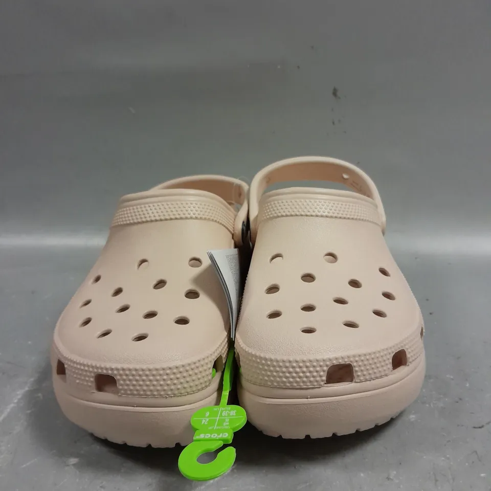 PAIR OF CROCS CLASSIC PLATFORM CLOGS - 8