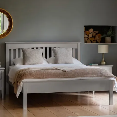 BOXED GALLERY DIRECT HASTINGS BED FRAME 4'6 (2 BOXES)
