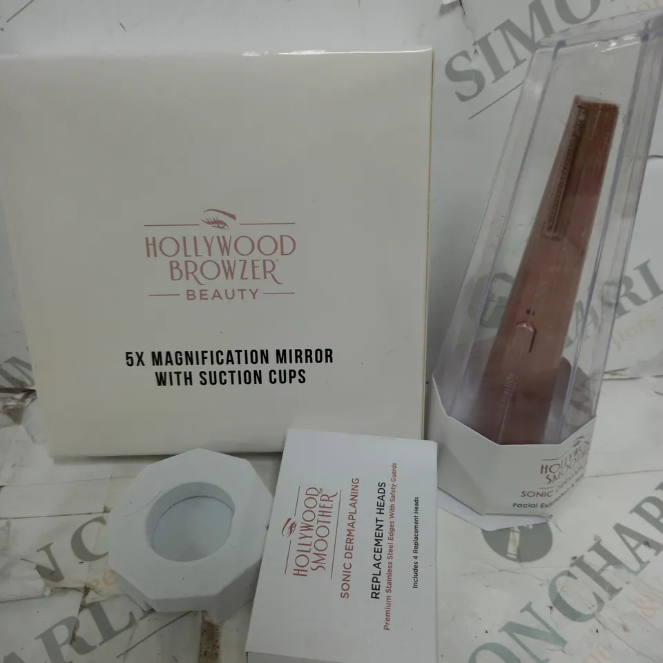 BOXED HOLLYWOOD SMOOTHER DERMAPLANING DEVICE WITH CRYO ICE THERAPY