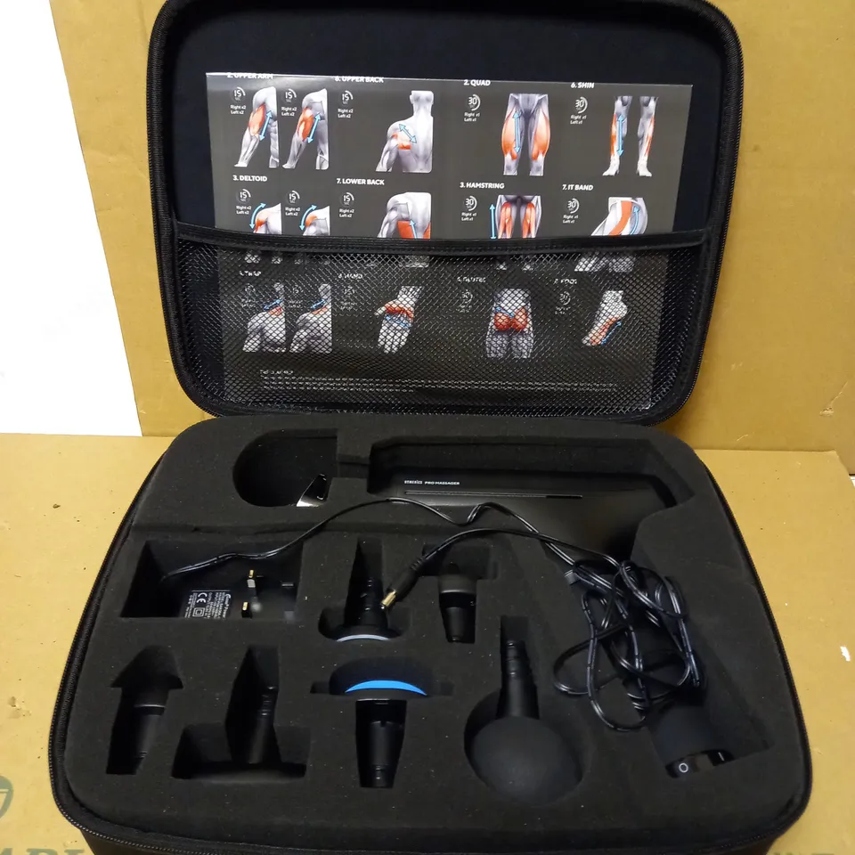 HOMEDICS PRO POWER HANDHELD PHYSIOTHERAPY MASSAGER GUN