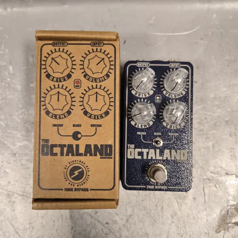 BOXED KING TONE OCTALAND GUITAR PEDAL