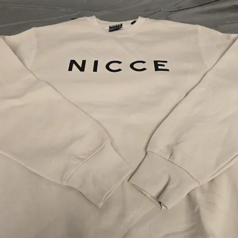 NICCE GRAPHIC LOGO SWEATSHIRT - SIZE M