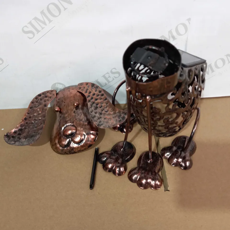 SMART SOLAR METAL SOLAR DOG LIGHT  RRP £17.99