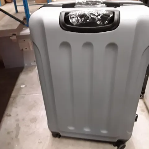 UNBOXED KEPLIN LUGG BIG SIZE TRAVEL LUGGAGE WITH WHEELS SECURE LOCK SYSTEM GREY COLOUR