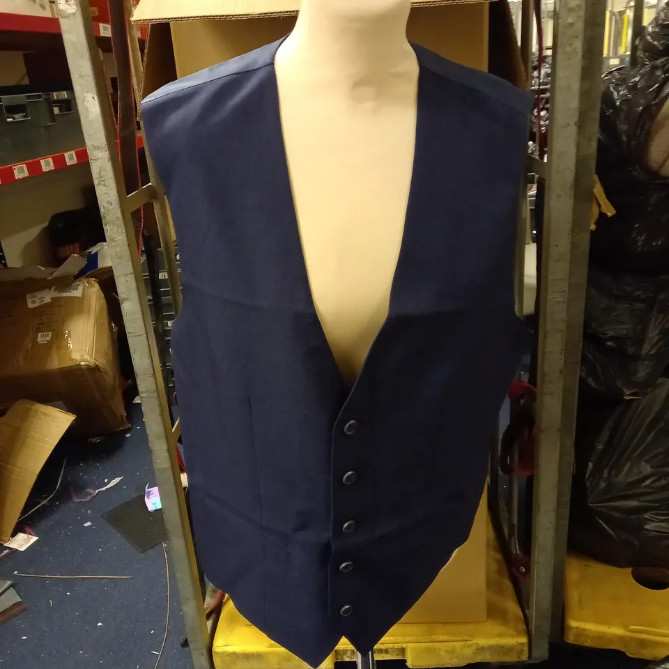 BLUE WAIST COAT SIZE 42R