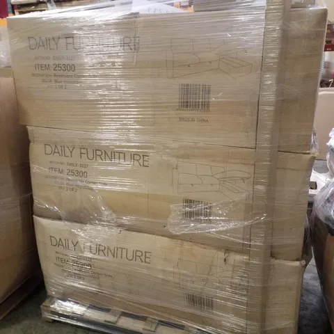 PALLET CONTAINING ASSORTED INCONPLETE SOFA PARTS