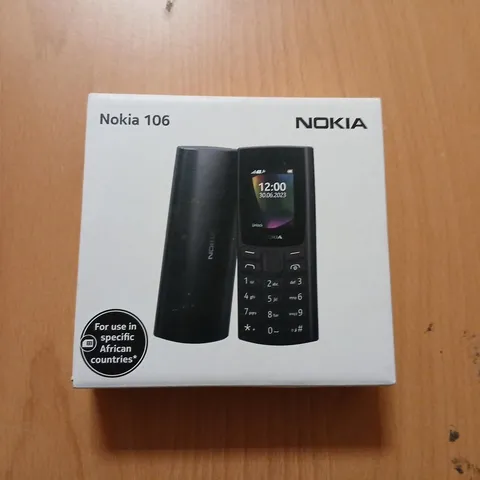 NOKIA 106 MOBILE PHONE – BOXED (BLACK)
