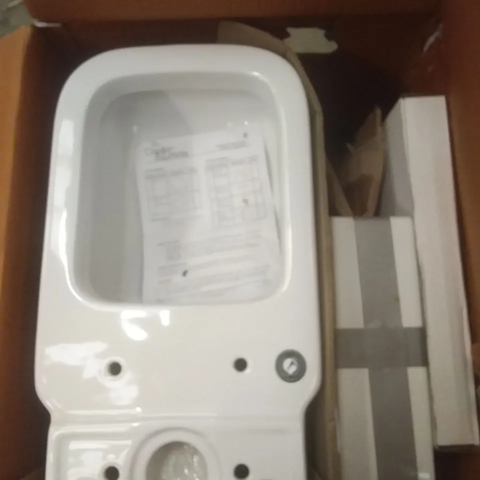 BOXED FABIENNE CLOSE COUPLED TOILET WITH SOFTCLOSE SEAT