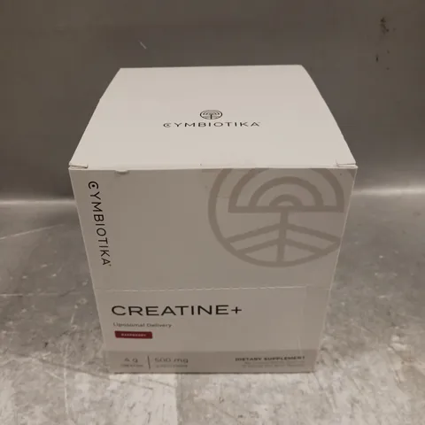 SEALED CYMBIOTIKA CREATINE+ DIETARY SUPPLEMENT - RASPBERRY 