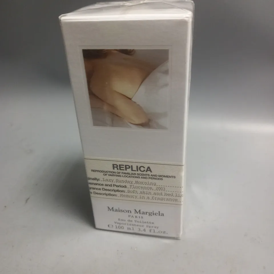 BOXED AND SEALED REPLICA MAISON MARGIELA LAZY SUNDAY MORNING EAU DE TOILETTE 100ML