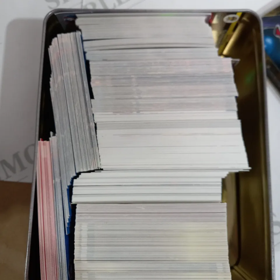 LARGE AMOUNT OF ASSORTED CARDS TO INCLUDE - TOPPS TURBO ATTACK - ADRENRLYN TRADING CARDS - YUGIOH CARDS ECT