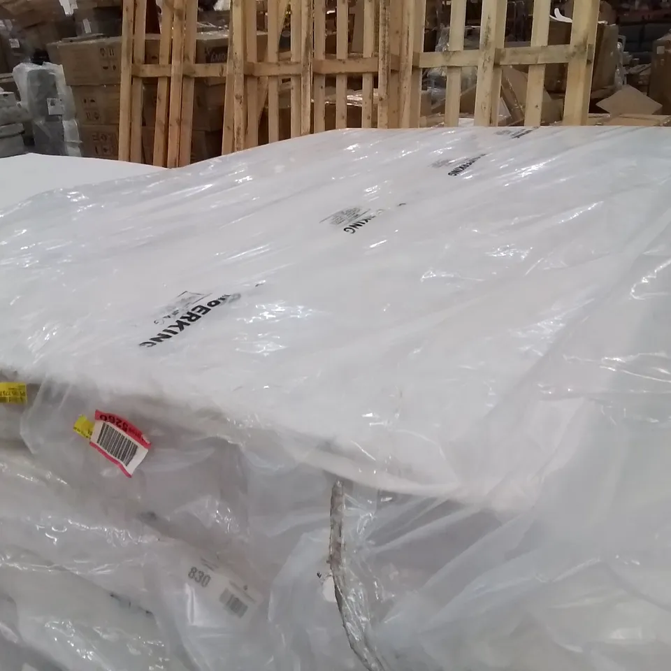 QUALITY BAGGED AND OPEN COIL SMALL DOUBLE MATTRESS