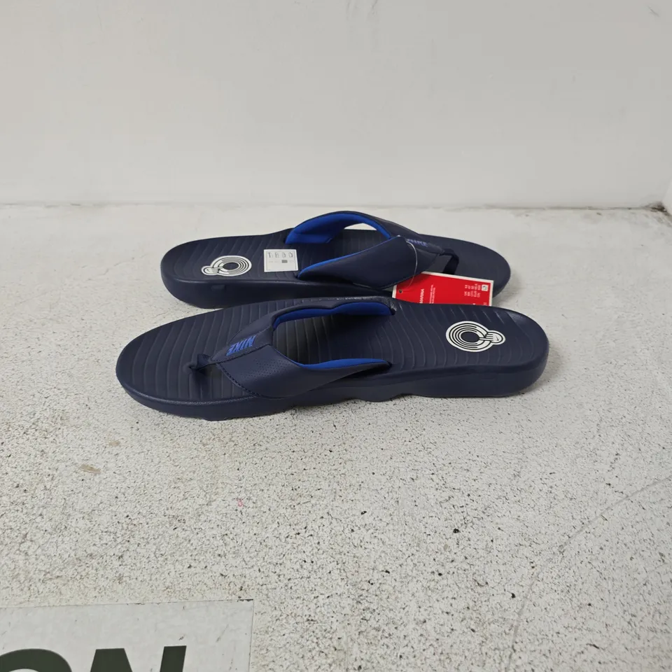 NIKE MARINA MEN’S FLIP FLOPS – NAVY, UK 14