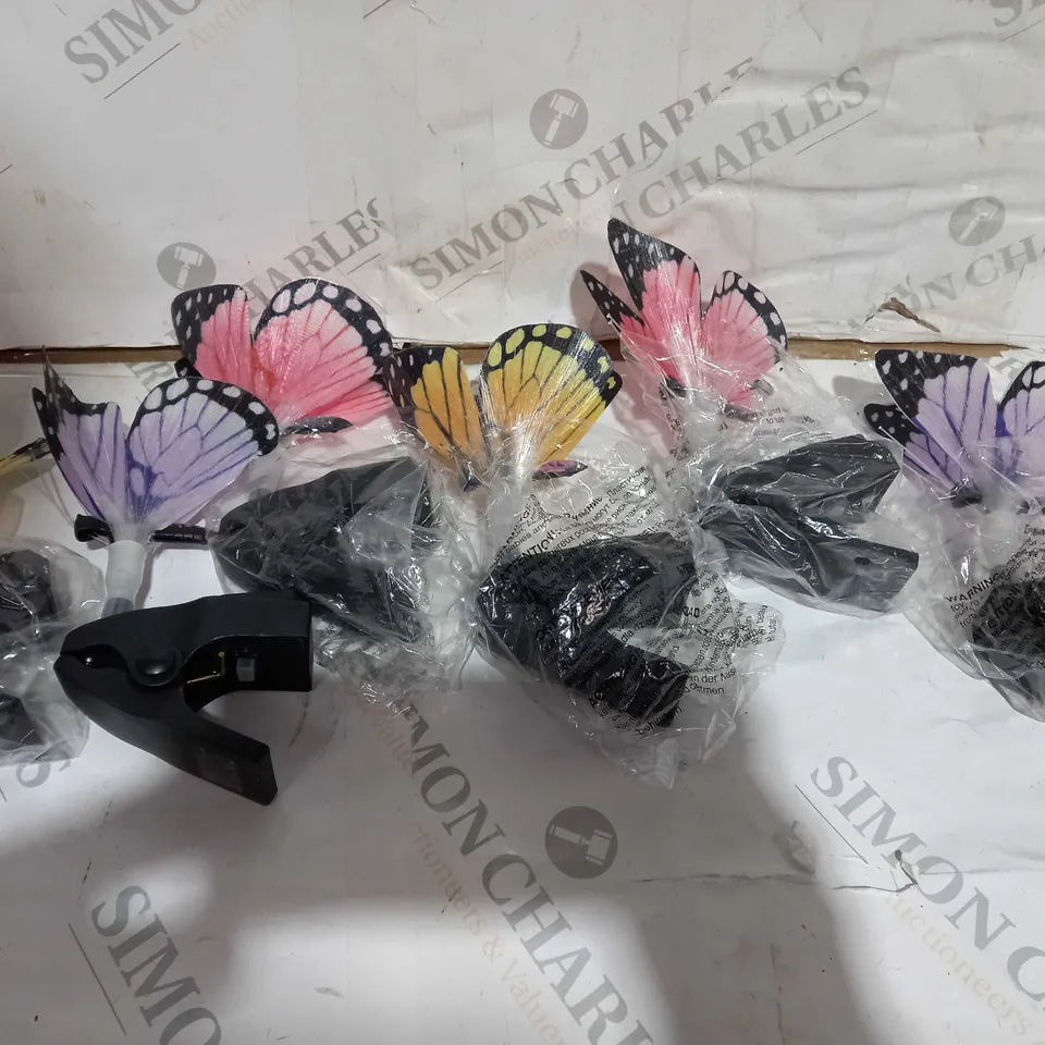 LUXFORM SOLAR 6-SET FIBER BUTTERFLY WITH CLIP 