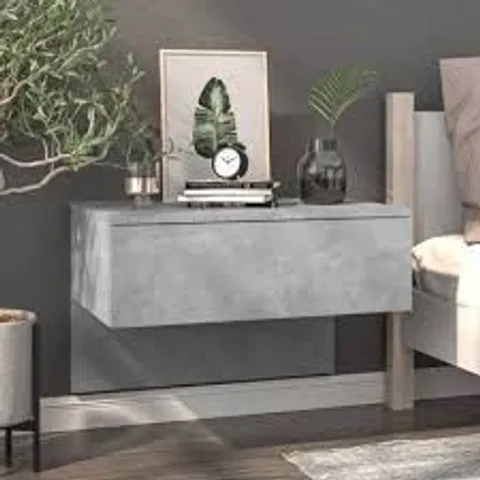 BOXED GOER HANGING TV CABINET 60X30X30 CM - GREY SONOMA (1 BOX) 